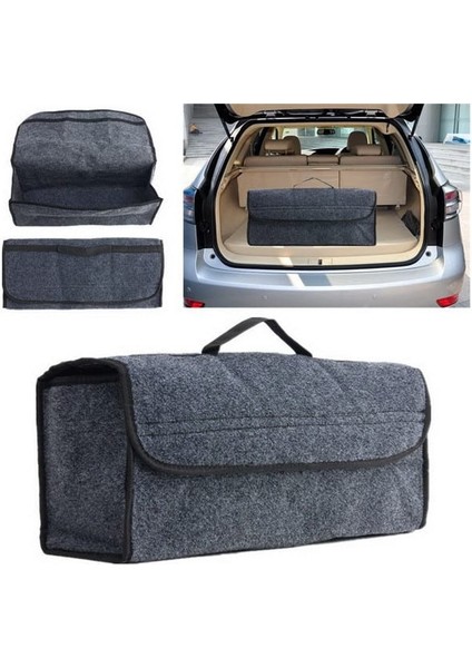 Ankaflex Bagaj Organizer Çanta Siyah Kalın Halı Bagaj Çantası Çıtçıtlı fiyatları