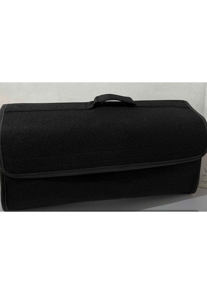 Ankaflex Bagaj Organizer Çanta Siyah Kalın Halı Bagaj Çantası Çıtçıtlı