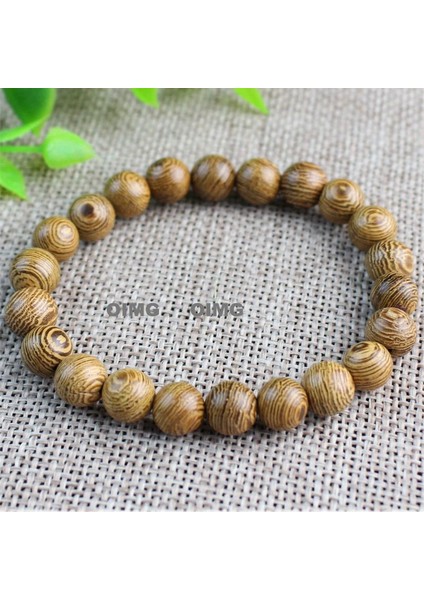 Yeni Sandal Ağacı Dizeleri Mini Kompakt Modeller Tek Daire Iyi Şans Bileziği Tespih Takı (Yurt Dışından)