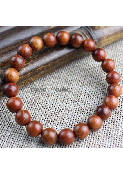 Yeni Sandal Ağacı Dizeleri Mini Kompakt Modeller Tek Daire Iyi Şans Bileziği Tespih Takı (Yurt Dışından)