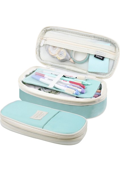 Kawaii Kalem Kutuları Büyük Kapasiteli Kalem Çantası Kılıfı Tutucu Kutusu Kızlar Ofis Öğrencileri Organizatör Okul Kırtasiye Malzemeleri (Yurt Dışından)