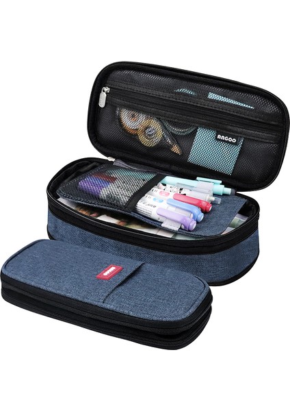 Kawaii Kalem Kutuları Büyük Kapasiteli Kalem Çantası Kılıfı Tutucu Kutusu Kızlar Ofis Öğrencileri Organizatör Okul Kırtasiye Malzemeleri (Yurt Dışından) fırsatları