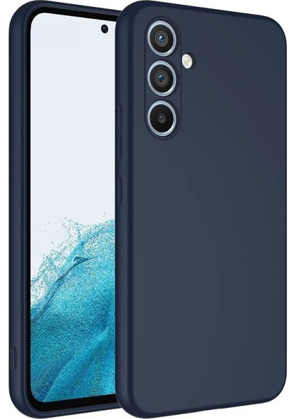Samsung Galaxy A54 Kılıf Kılıf Içi Kadifeli Esnek Kadifon Lansman Premium Silikon Kılıf