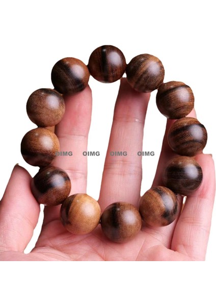 Yeni Büyük Yapraklı Huanghuali Buda Boncuk Dizeleri Maun Erkek ve Kadın Bilezikler Popüler Kültürel Mücevher Ahşap El Sanatları Kültürel Tespih (Yurt Dışından)