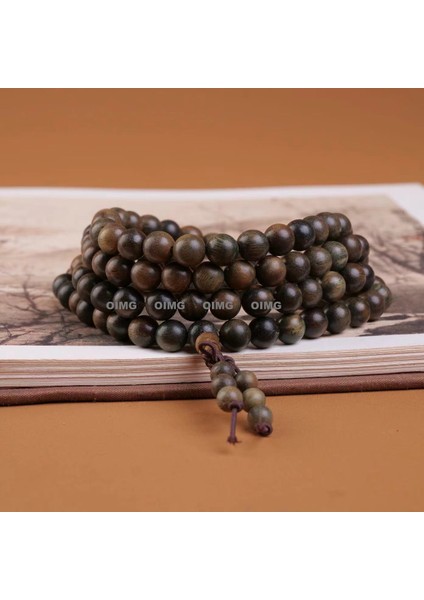 Yeni Büyük Yapraklı Huanghuali Buda Boncuk Dizeleri Maun Erkek ve Kadın Bilezikler Popüler Kültürel Mücevher Ahşap El Sanatları Kültürel Tespih (Yurt Dışından)