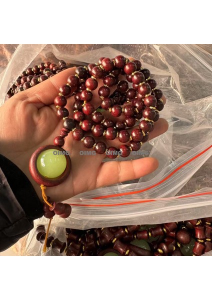 Yeni Xiaoye Zitan Dize Sandal Ağacı Edebiyatı Ahşap Iyi Şans Bilezik Oynamak (Yurt Dışından)