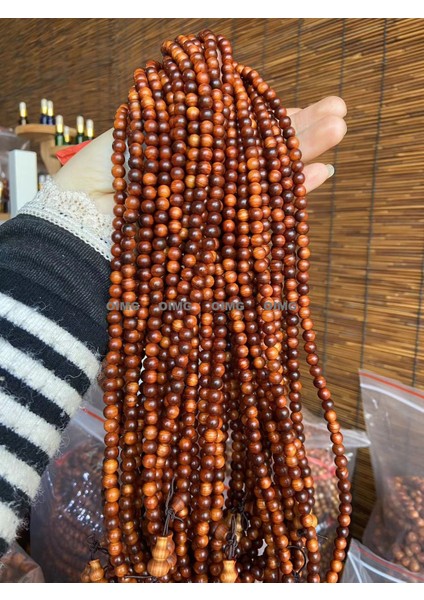 Yeni Taihang Yaşlanma Malzemesi Uçurum Selvi Dizeleri Doğal Siyah Yağ Bilezik Yüksek Yoğunluklu Dizeleri Ahşap Buddha Boncuklar (Yurt Dışından)