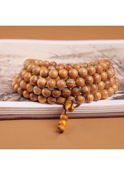 Yeni Xiaoye Zitan Tütsü Ahşap Kırmızı Ekşi Dal Buda Boncukları Altın Başak Tespih Bilezik Hediye Dize (Yurt Dışından)