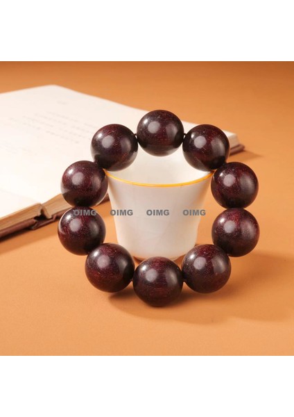 Yeni Xiaoye Zitan Dize Sandal Ağacı Edebiyatı Ahşap Iyi Şans Bilezik Oynamak (Yurt Dışından)