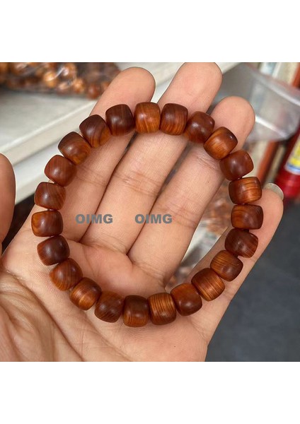 Yeni Taihang Yaşlanma Malzemesi Uçurum Selvi Dizeleri Doğal Siyah Yağ Bilezik Yüksek Yoğunluklu Dizeleri Ahşap Buddha Boncuklar (Yurt Dışından)