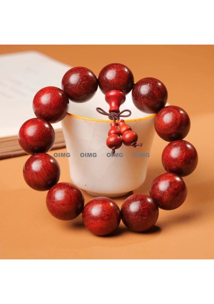 Yeni Xiaoye Zitan Dize Sandal Ağacı Edebiyatı Ahşap Iyi Şans Bilezik Oynamak (Yurt Dışından)