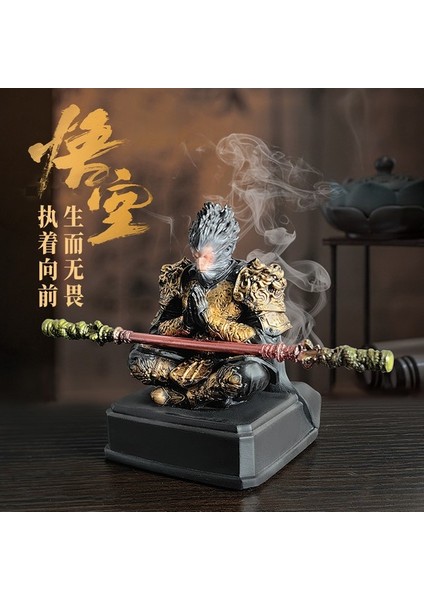 Siyah Efsane Wukong Maymun Kral Kader Adam Reçine Dekoratif Süsler Oyunu Periferik El Şekilli Kalıp Batı'ya Yolculuk (Yurt Dışından) fırsatları