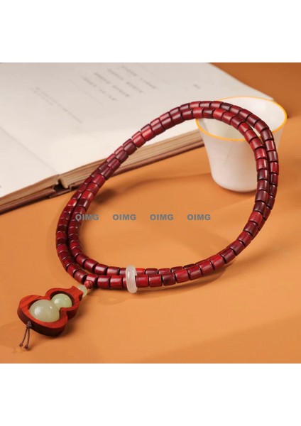 Yeni Xiaoye Zitan Dize Sandal Ağacı Edebiyatı Ahşap Iyi Şans Bilezik Oynamak (Yurt Dışından)