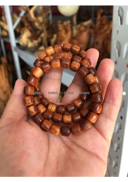 Yeni Xiaoye Zitan Dize Sandal Ağacı Edebiyatı Ahşap Iyi Şans Bilezik Oynamak (Yurt Dışından)