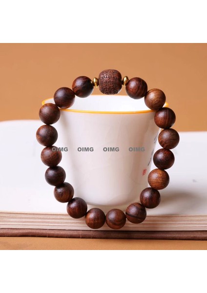 Yeni Xiaoye Zitan Dize Sandal Ağacı Edebiyatı Ahşap Iyi Şans Bilezik Oynamak (Yurt Dışından)