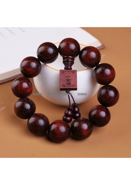 Yeni Xiaoye Zitan Dize Sandal Ağacı Edebiyatı Ahşap Iyi Şans Bilezik Oynamak (Yurt Dışından)