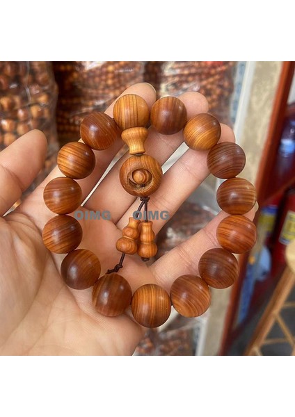 Yeni Taihang Yaşlanma Malzemesi Uçurum Selvi Dizeleri Doğal Siyah Yağ Bilezik Yüksek Yoğunluklu Dizeleri Ahşap Buddha Boncuklar (Yurt Dışından)
