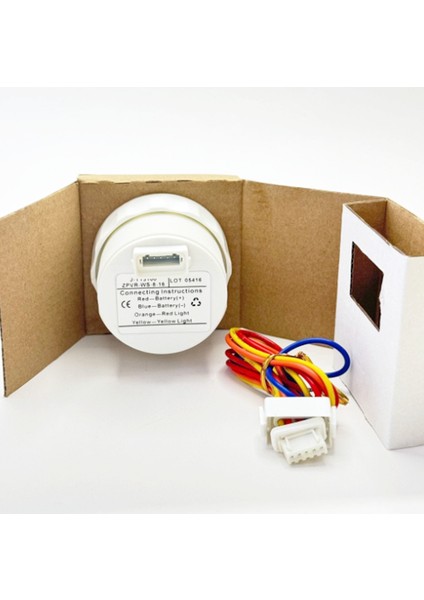 Marine Mors Voltmetre Göstergesi 12 V Ø: 55 mm Beyaz fiyatları