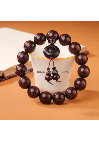 Yeni Xiaoye Zitan Dize Sandal Ağacı Edebiyatı Ahşap Iyi Şans Bilezik Oynamak (Yurt Dışından)