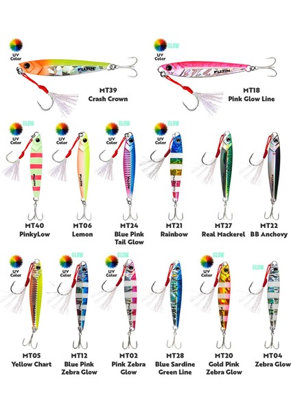 Jig-X 20GR Light Jigging - Metal Jig Yem