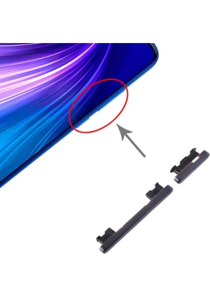 Teknonet Xiaomi Redmi Note 8 Uyumlu Power ve Ses Buton