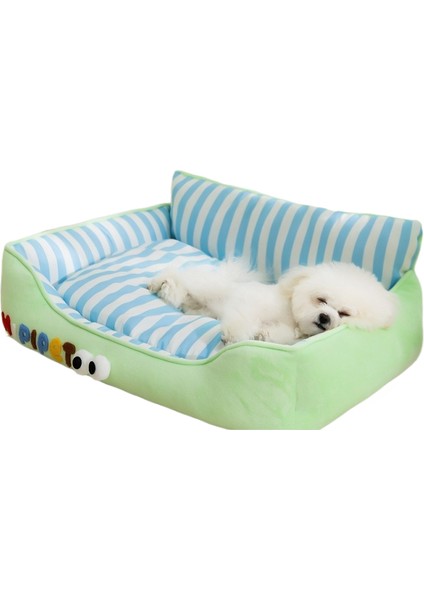 Köpek Kulübesi Ilkbahar ve Yaz Soğuk Yuva Soğutma Kedi Kumu Evcil Hayvan Kulübesi (Yurt Dışından)