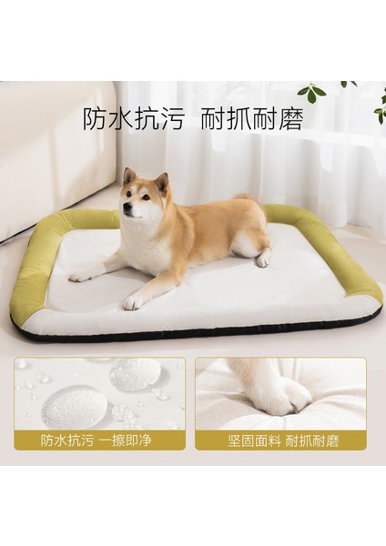 Köpek Kulübesi Ilkbahar ve Yaz Soğuk Yuva Soğutma Kedi Kumu Evcil Hayvan Kulübesi (Yurt Dışından)