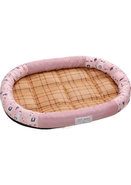 Kedi Kumu Yuvarlak Yuva Peluş Pet Yatak (Yurt Dışından)