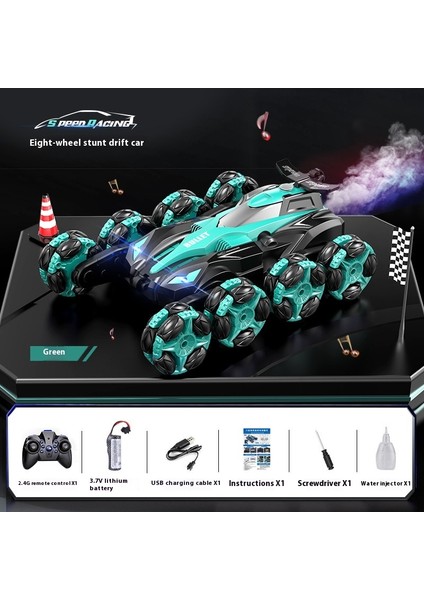 Yeni Dublör Rc Araba Çift Taraflı Drift 4WD Buggy (Yurt Dışından)