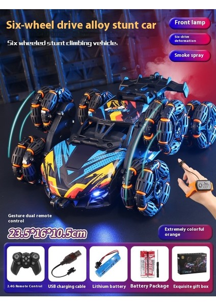 Yeni Dublör Rc Araba Çift Taraflı Drift 4WD Buggy (Yurt Dışından)