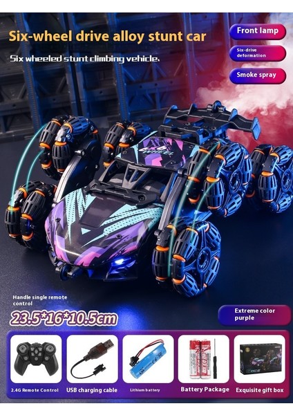Yeni Dublör Rc Araba Çift Taraflı Drift 4WD Buggy (Yurt Dışından)