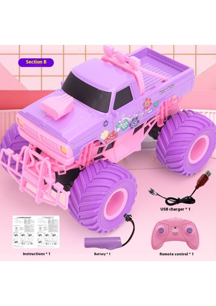 Büyük 4WD Alaşım Tırmanma Rc Araba Dağ Sasquatch Buggy Oyuncak Araba (Yurt Dışından)