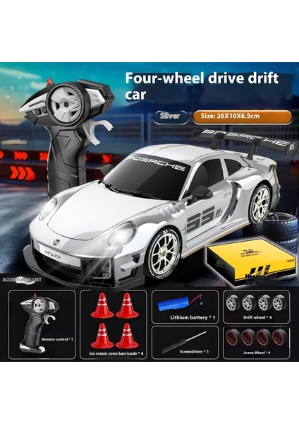Rc Araba Rc Profesyonel Yarış 2.4g Çok Oyunculu Yarış Yüksek Hızlı Sürüklenme Uzaktan Kumanda Spor Araba Araba Modeli (Yurt Dışından)
