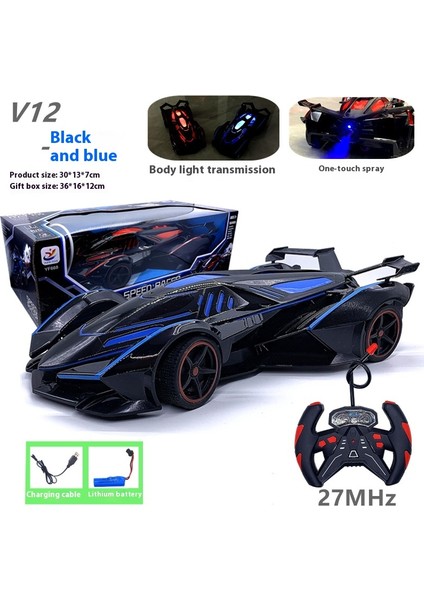 Rc Araba Rc Profesyonel Yarış 2.4g Çok Oyunculu Yarış Yüksek Hızlı Sürüklenme Uzaktan Kumanda Spor Araba Araba Modeli (Yurt Dışından)