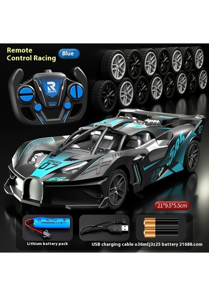 Yeni Uzaktan Kumandalı Yarış Arabası Yüksek Hızlı Drift Uzaktan Kumandalı Araba Spor Araba Modeli (Yurt Dışından)