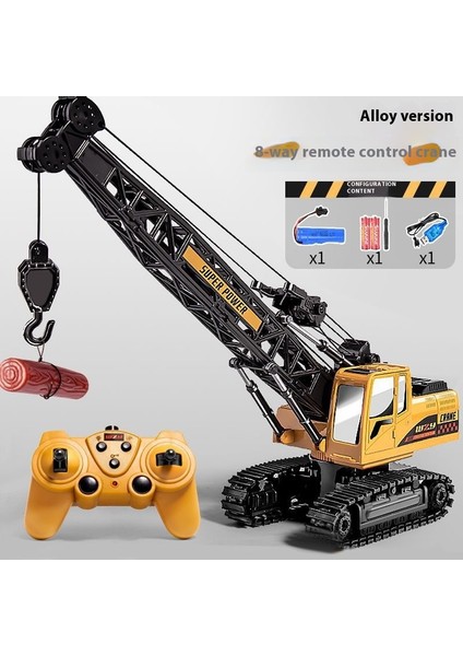 Uzaktan Kumandalı Oyuncaklar Simülasyon Buldozer Ekskavatör Damperli Kamyon Alaşımlı Mühendislik Araçları (Yurt Dışından)