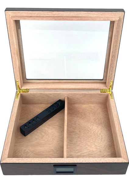 Vip Camlı Puro Saklama Kutusu/humidor - Kahverengi modelleri