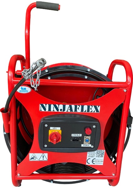 Ninja Flex Tıkanıklık Açma ve Boru Temizleme Makinesi