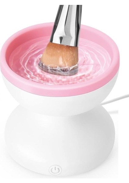 Makyaj Fırçası Temizleme Aleti Elektrikli