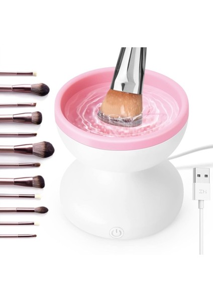 Makyaj Fırçası Temizleme Aleti Elektrikli modelleri