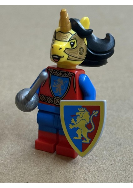 Orjinal LEGO Minifigür Unicorn Knight