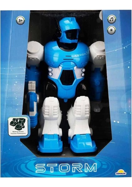 Storm Brave Sesli ve Işıklı Yürüyen Robot 25 cm fiyatları