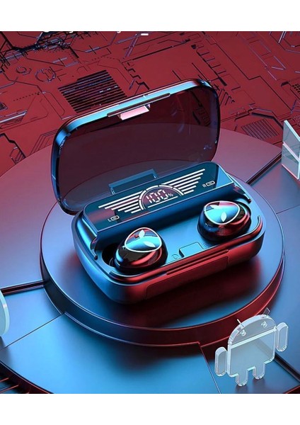 Bluetooth 5.3 Oyuncu Kulaklık – Enc Çift Mikrofon – Powerbank Şarj Kutulu tws gaming