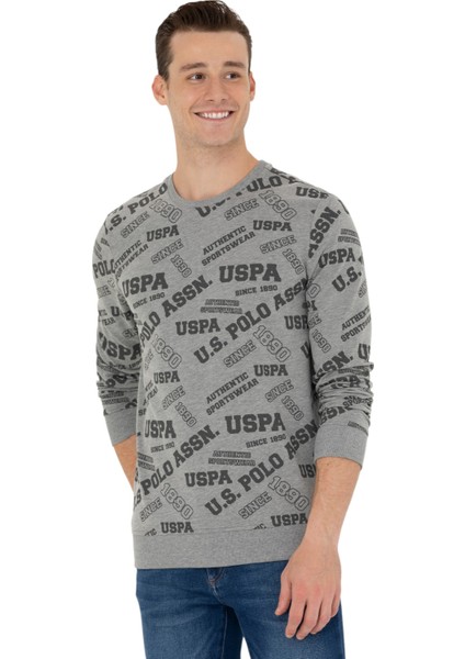 Erkek Gri Melanj Sweatshirt 1451942 fiyatları