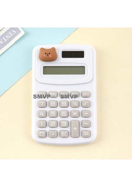 Yeni Hesap Makinesi Cetveli Karikatür Minyatür Çok Fonksiyonlu Bilgisayar Kırtasiye Çalışma Malzemeleri (Yurt Dışından)