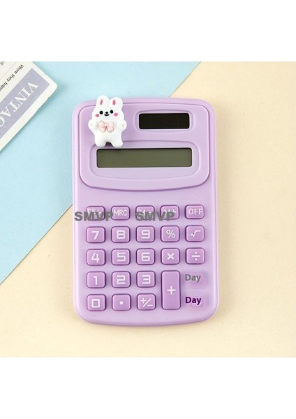 Yeni Hesap Makinesi Cetveli Karikatür Minyatür Çok Fonksiyonlu Bilgisayar Kırtasiye Çalışma Malzemeleri (Yurt Dışından)