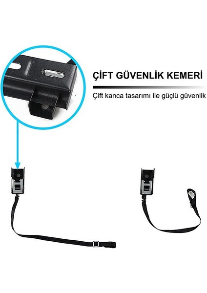 MX-WH02 Güvenlik Kemerli Lcd-Led Tv Duvar Askı Aparatı