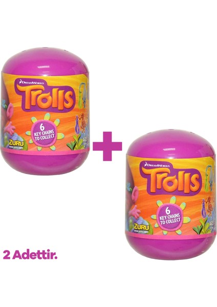 Trolls Süpriz Yumurta 2'li Set (2 Adet Gönderilir)