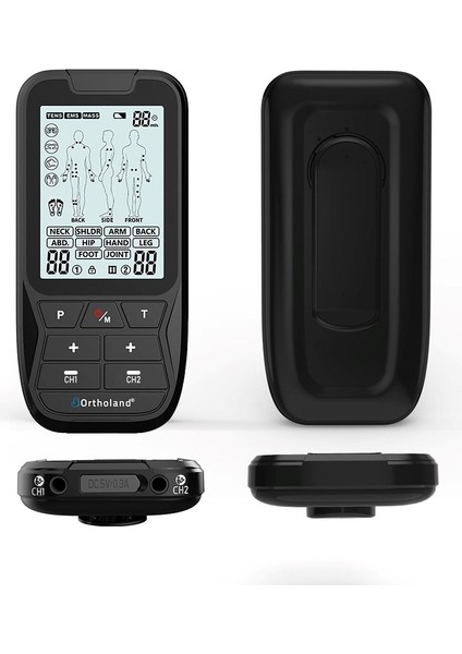 2 Kanallı Tens Ems Masaj Cihazı Portatif Fizik Tedavi Cihazı fiyatları
