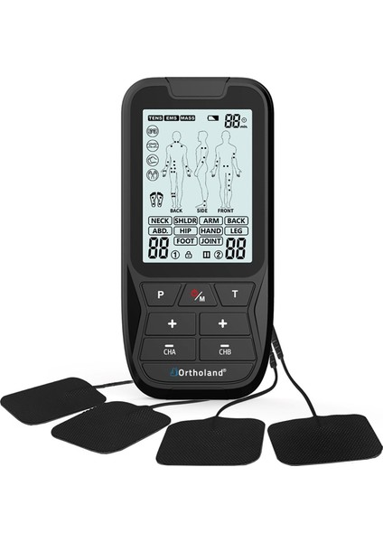 2 Kanallı Tens Ems Masaj Cihazı Portatif Fizik Tedavi Cihazı modelleri